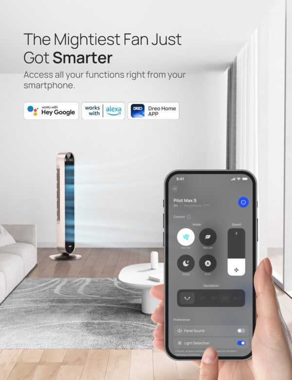 Smart Tower Fan Pilot Max S - Image 18