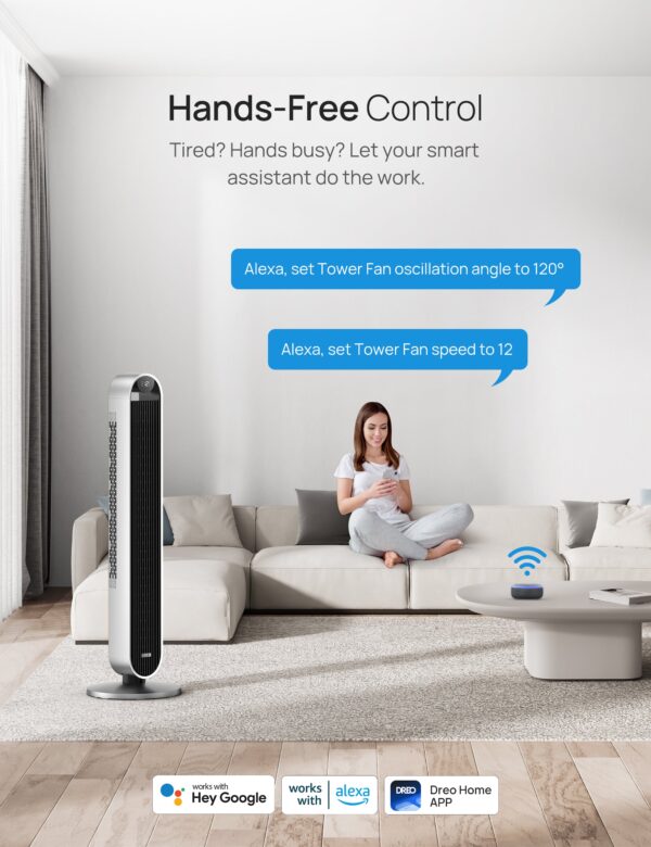 Smart Tower Fan Pilot Max S - Image 4