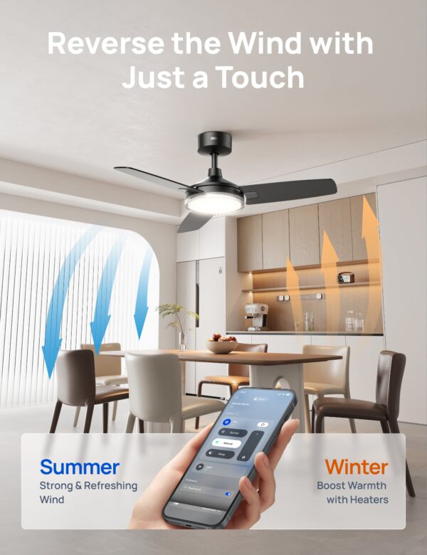 Smart Ceiling Fan CLF325S - Image 8