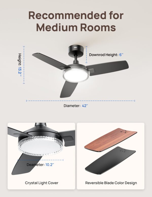 Smart Ceiling Fan CLF325S - Image 9