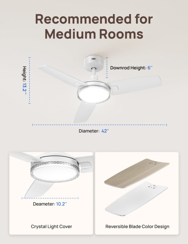 Smart Ceiling Fan CLF325S - Image 18