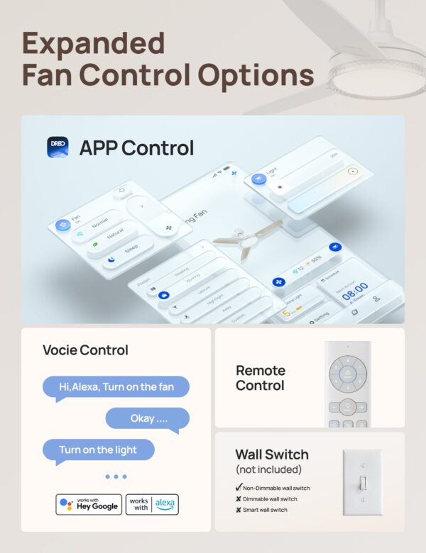 Smart Ceiling Fan CLF325S - Image 12